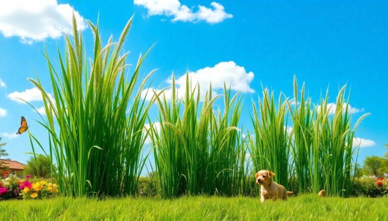 Artificial tall grass plants for indoor and outdoor decor